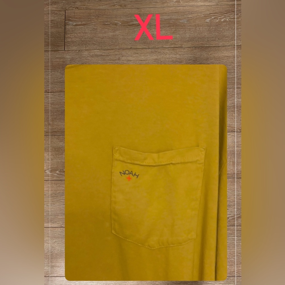 Noah label Mustard Yellow long sleeve T. Size XL